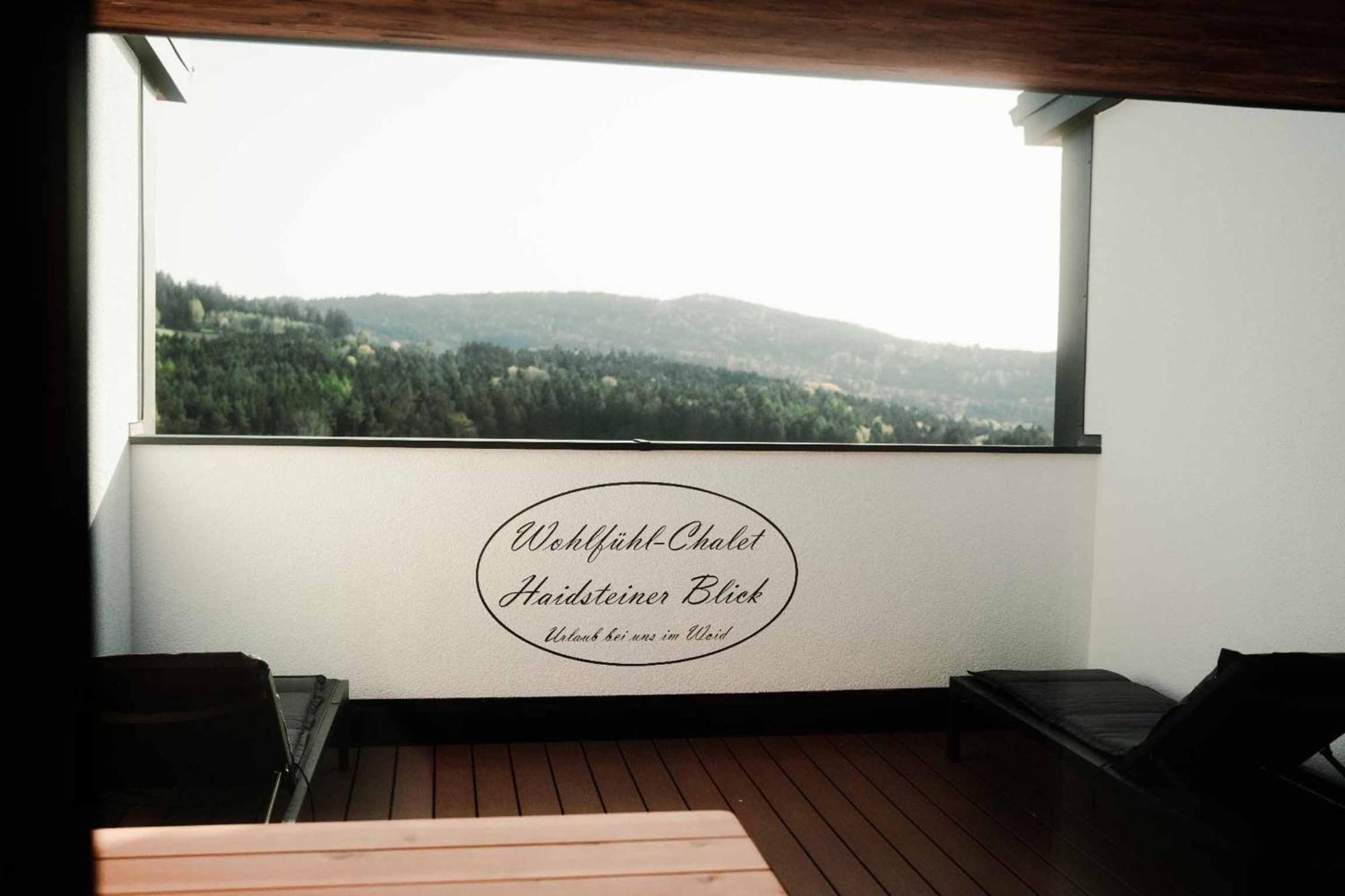 Wohlfuehl-Chalet Haidsteiner Blick Rimbach  Esterno foto